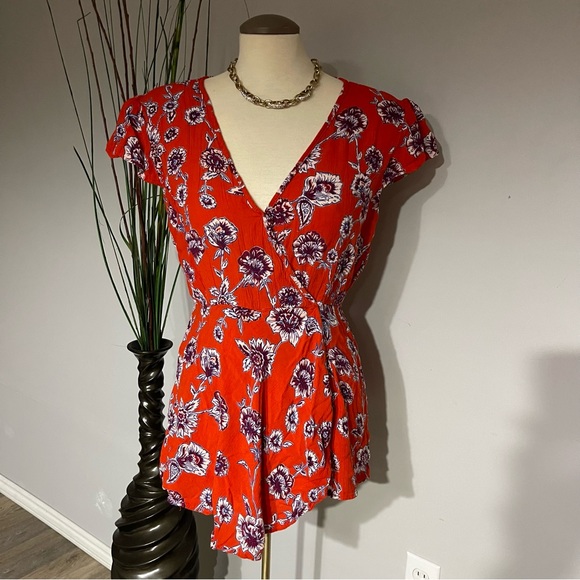 Floral romper - Picture 1 of 4